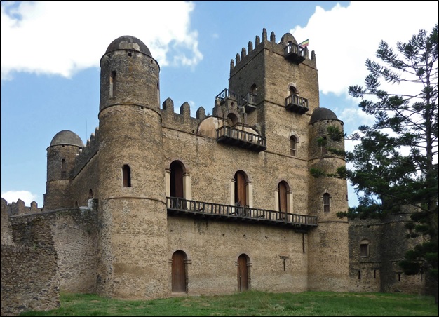 Fasiladas' Palace, Royal Enclosure, Gondar, Ethiopia