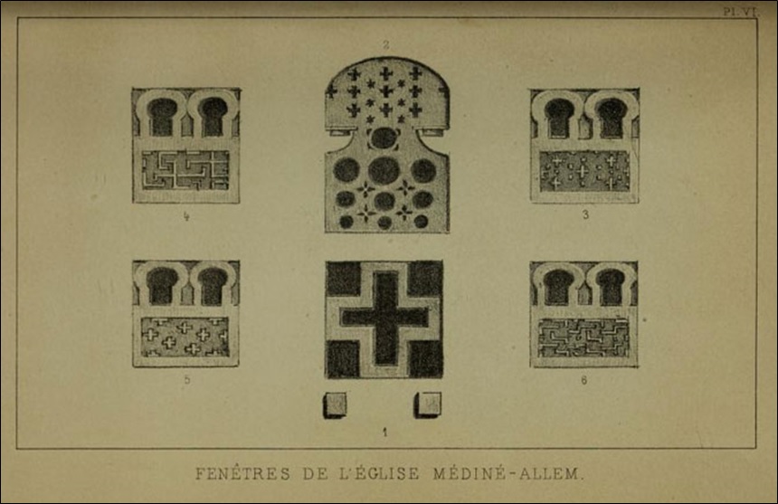 Fenêtres de L'église médiné-allem