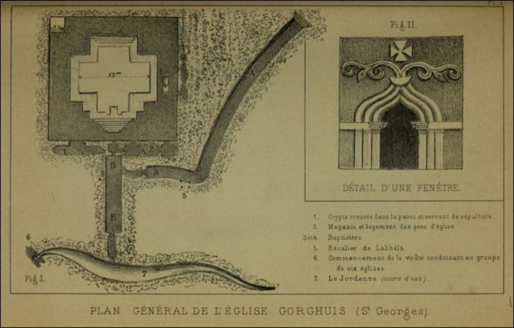 Plan Général de l’église Gorghuis (St. Georges)