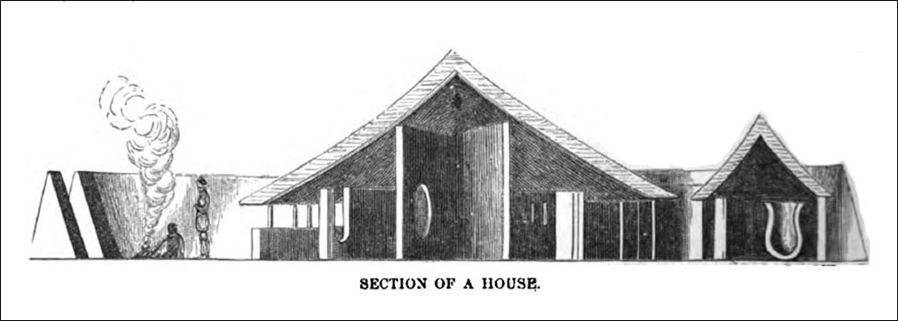 Section of a House