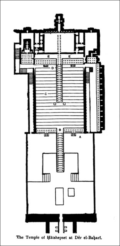 The Temple of Hatshepsut at Dêr el-Bahari