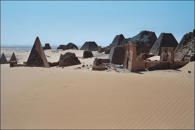 Meroitic mausoleums