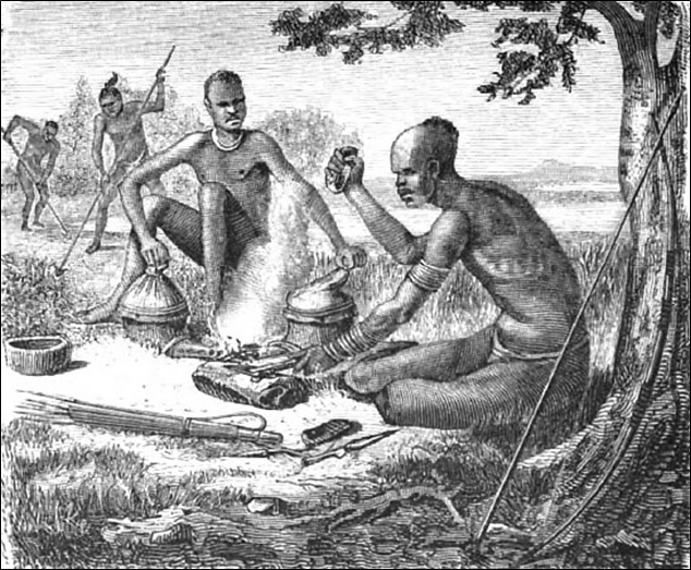 "Wandering smiths and Negroes tilling the soil."