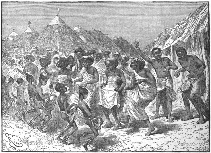 Festival dance in honor of gordon