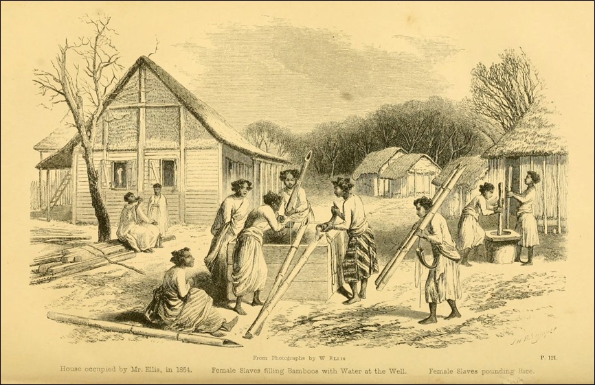House Occupied By Mr. Ellis in 1854