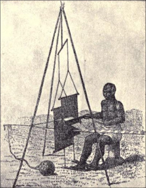 An old African loom