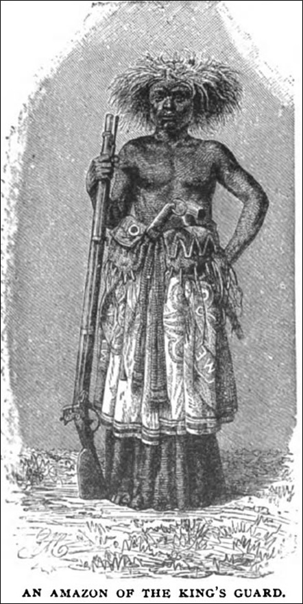 An amazon of the King’s guard