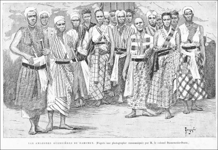 Les amazones guerrières du Dahomey