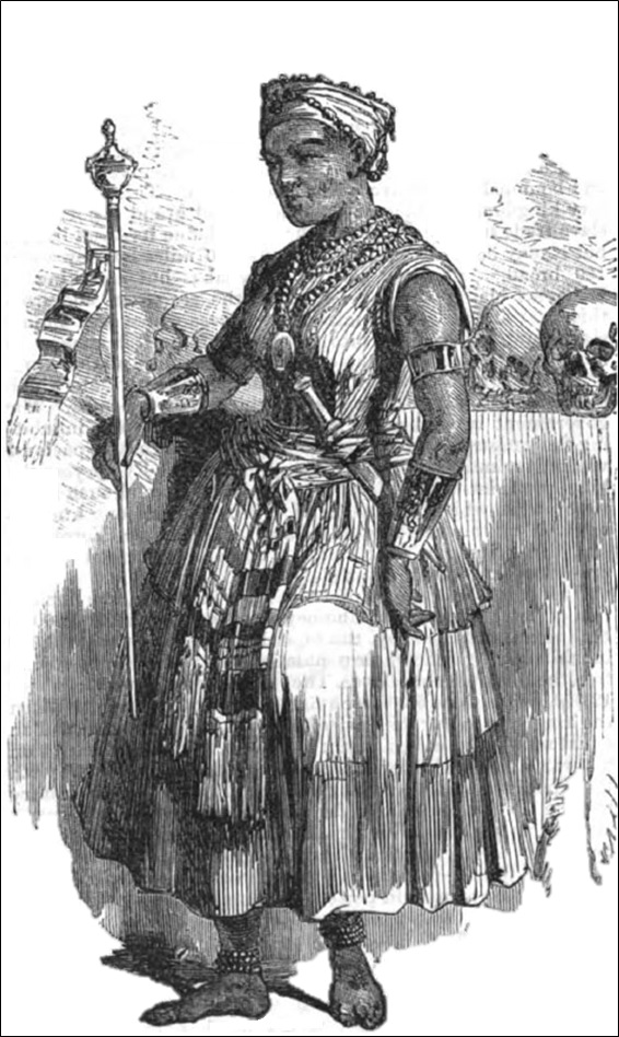 The favorite Queen of Dahomey