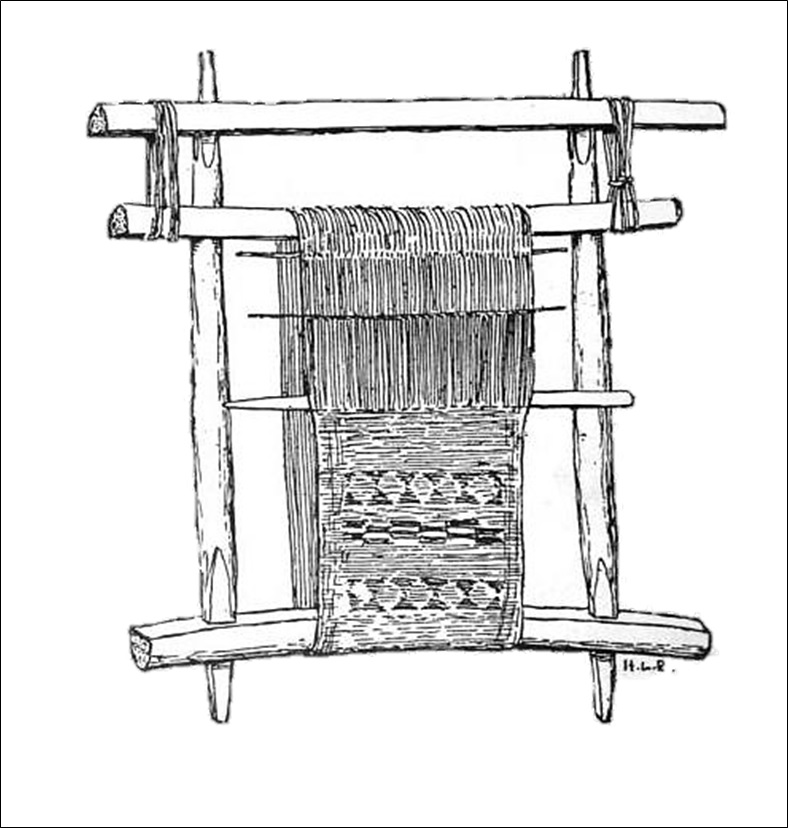 Two-Bar Loom, West Africa
