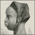Coiffures et anneau nasal des femmes Bambaras