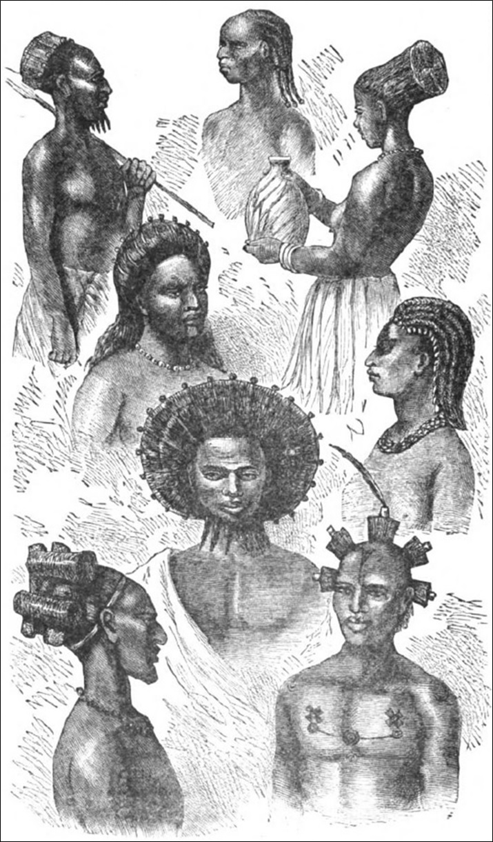 Fantastic African head-dresses