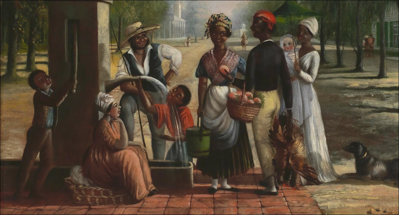 Servants at a Pump