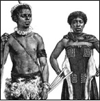 South African man and woman