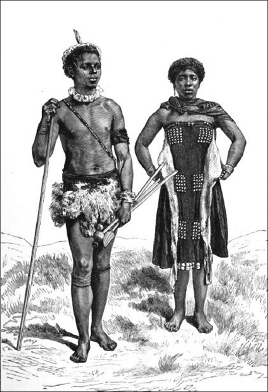 South African man and woman