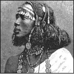 Shaikieh Arab and Ethiopian Female Slave at Khartum