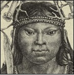 Indianerin aus Brasilien