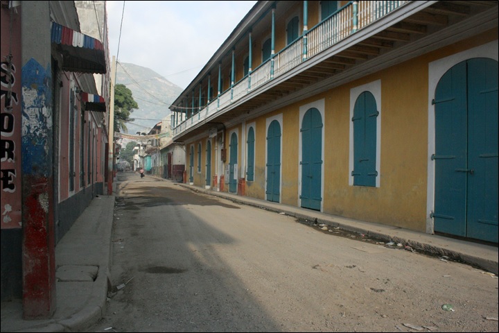 Colonial Style Building in Cap-Haitian