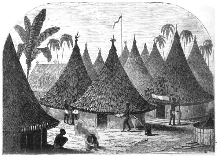 An African village