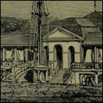 Ruines du Palais-National incendié par le president S. Salnave en 1868