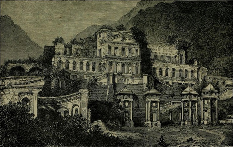 Ruines du Palais de Sans-Souci, à Milot (extérieur)