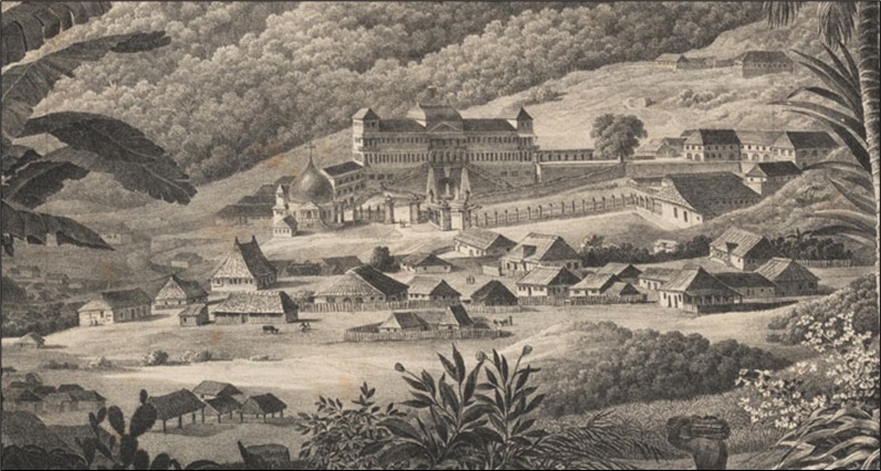 "Sanssouci, Lustschloss des Königs Christoph auf Hayti"