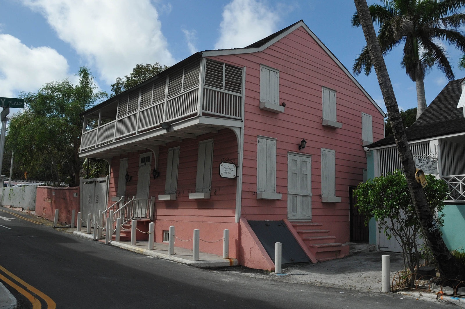 The oldest house in Nassau - 18th c. loyalist style